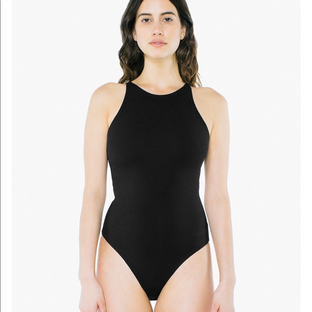 American Apparel Spandex sleeveless bodysuit